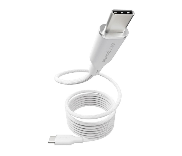 PanzerGlass empower Magnetic 240W USB-C 1,5m Silver White - 1546784 - zdjęcie